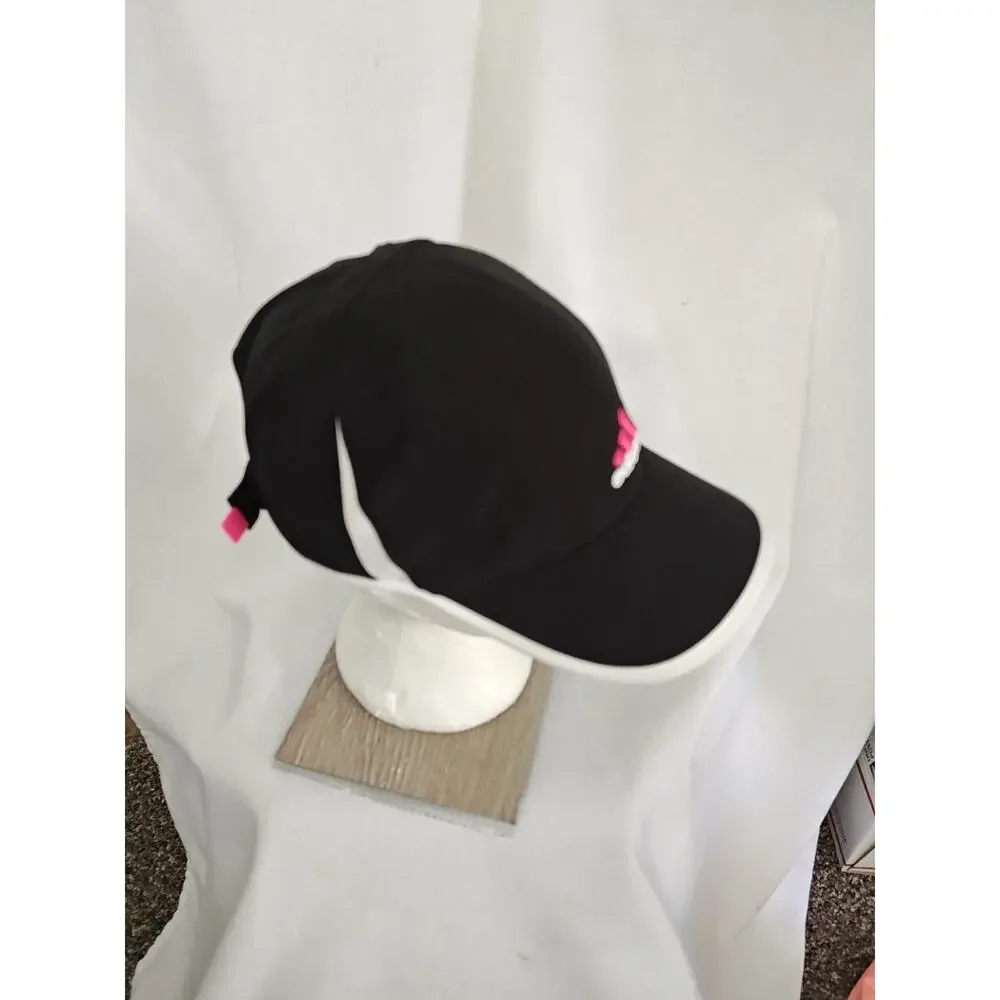 Adidas Adizero Climacool Black Pink White Adjustable Women's Running Cap‎ Hat